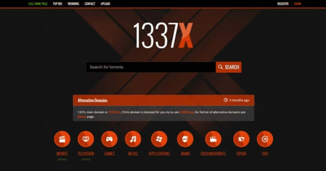 1337x stream movies for free online
