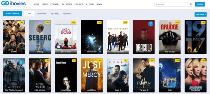 GoMovies stream movies online for free 