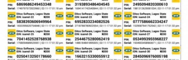 recharge card printing business in Nigeria